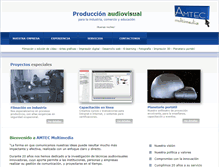 Tablet Screenshot of amtec.cr